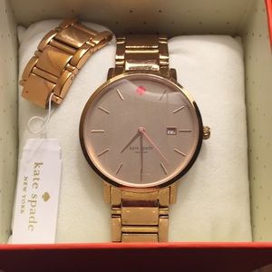 Kate Spade ♠️ Gold Watch